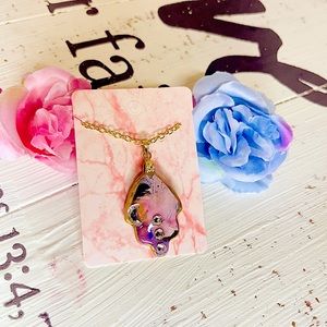 Beautiful handmade polymer clay necklace